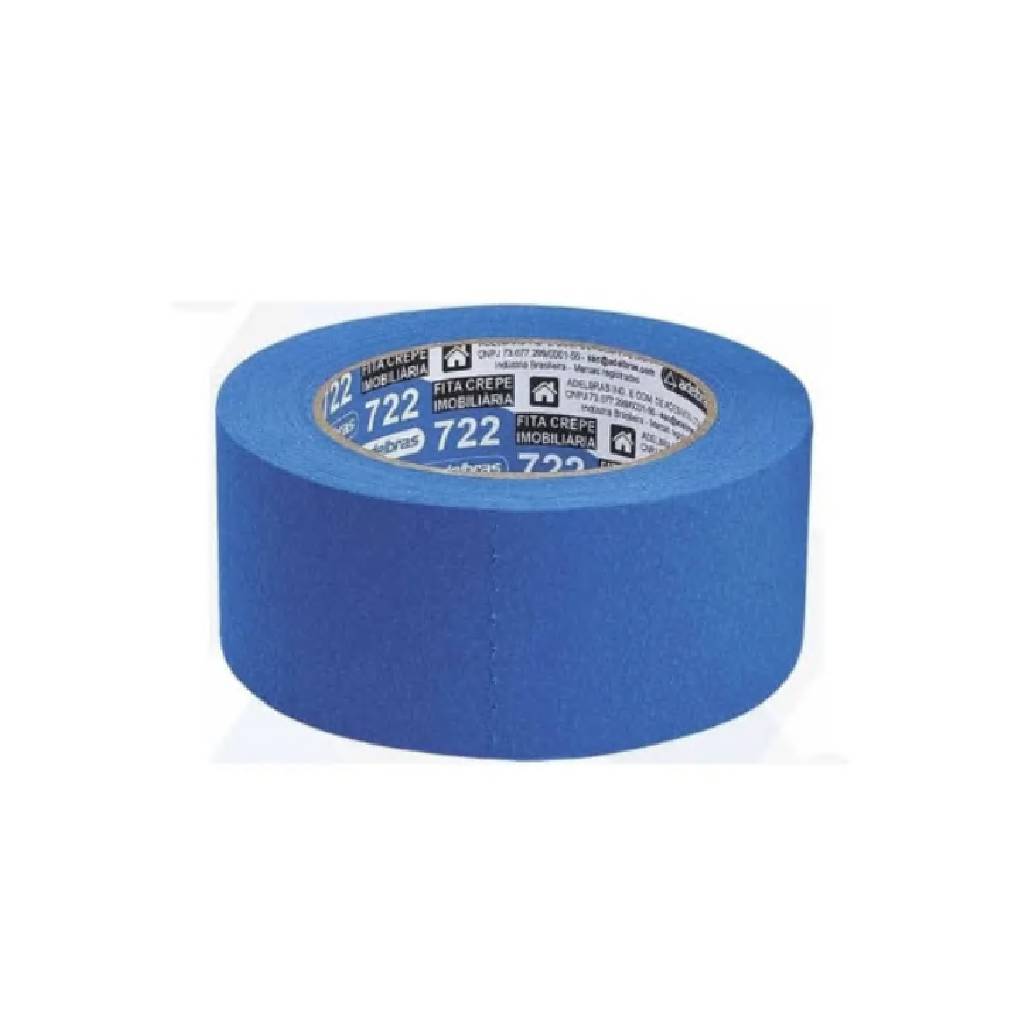 Cinta De Papel Adelbras Azul 722 48mm X 50mm