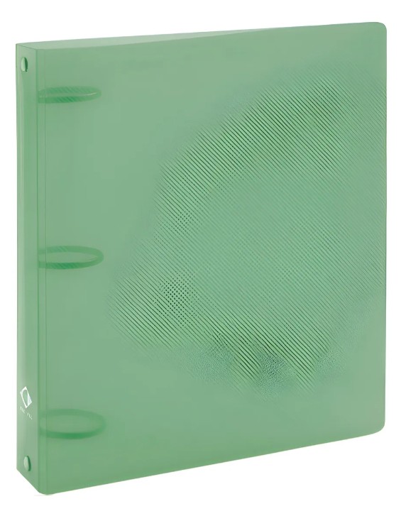 Carpeta THE-PEL Polipropileno 3anillos Ø40 Escolar Verde -2