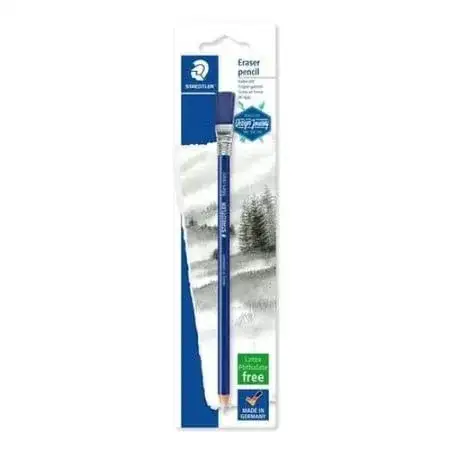 Goma de borrar Staedtler Mars Razor Tipo lápiz de madera con escobilla