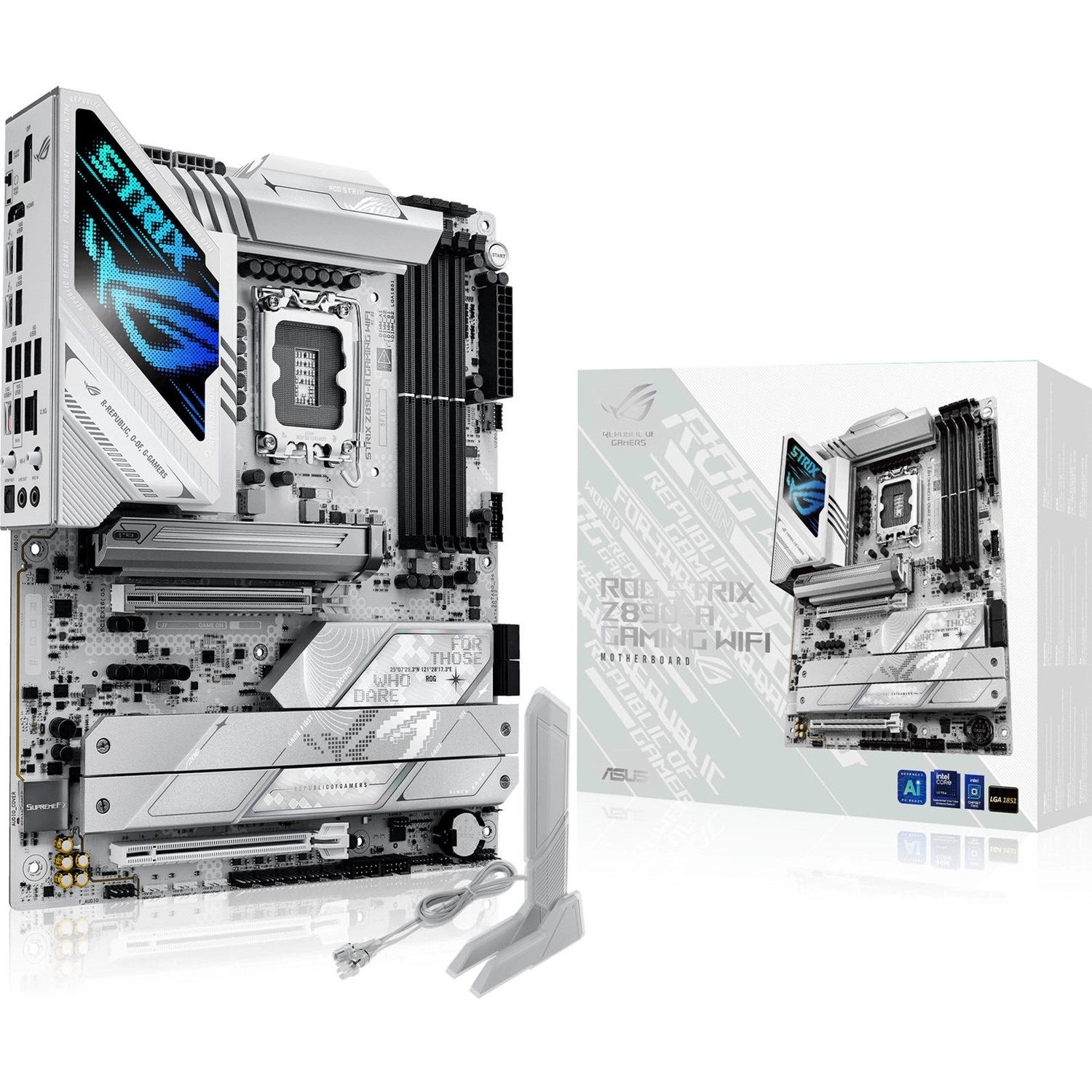 Motherboard ASUS ROG STRIX Z890-A GAMING WIFI LGA1851 DDR5 ASUS ROG STRIX Z890-A GAMING WIFI