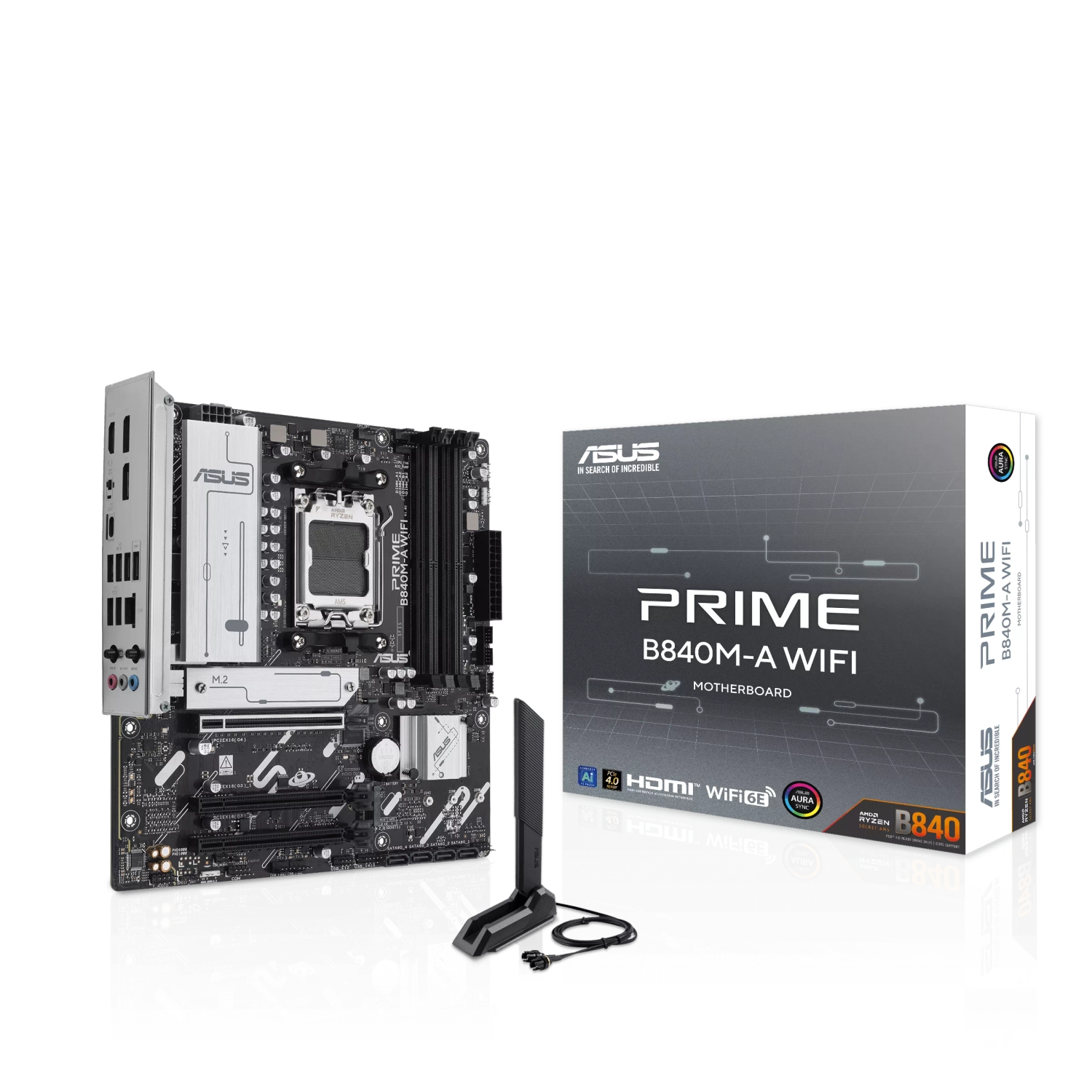 Motherboard ASUS PRIME B840M-A WIFI AM5 DDR5 ASUS PRIME B840M-A WIFI