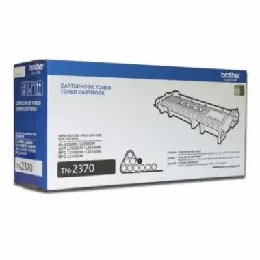 Cartucho de toner TN-2370 Negro LaserJet BROTHER TN2370