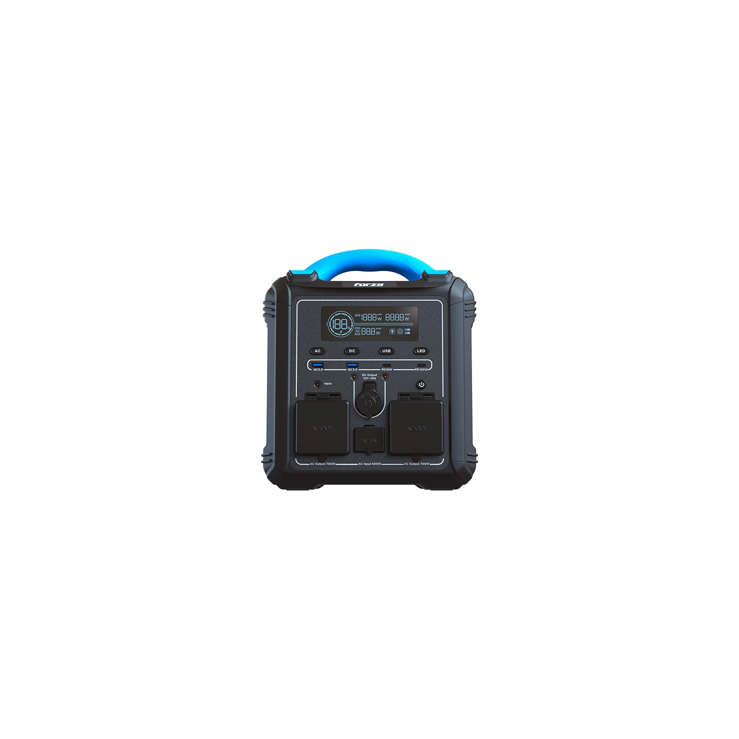 Generador Forza Titan FPP-T702 Portable 700W 220V FORZA FPP-T702-I