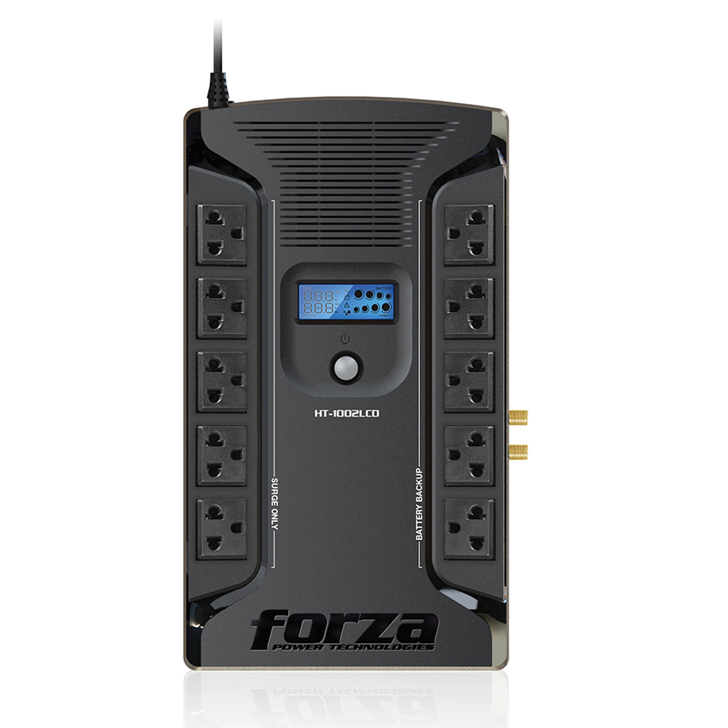 UPS HT-1002LCD-A Interactiva 1000VA/500W 10iram FORZA HT-1002LCD-A