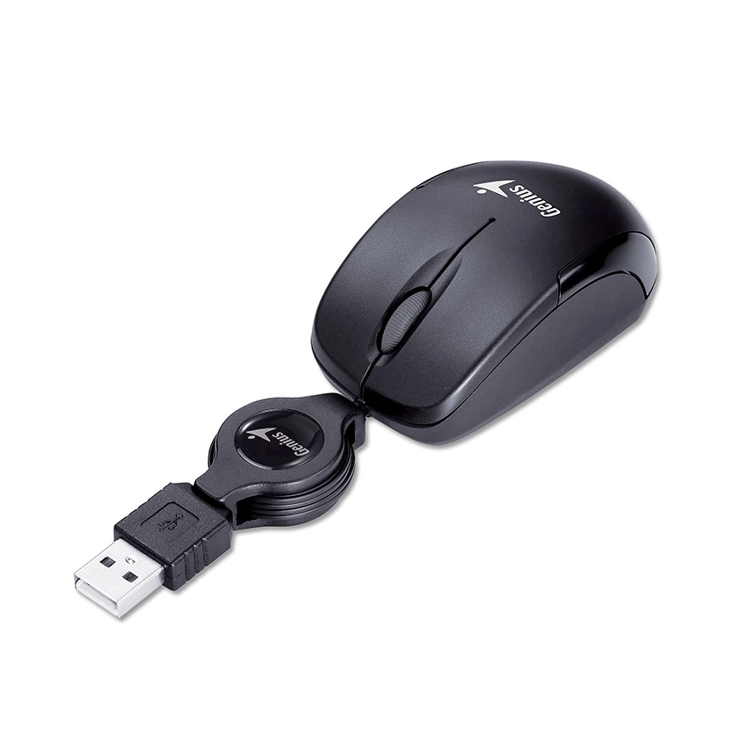 Mouse Micro Traveler retráctil V2 USB Black GENIUS 31010125100