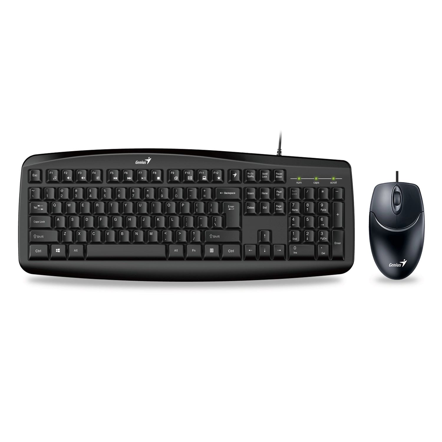 Combo teclado y mouse Smart KM-200 USB GENIUS 31330003401 -2