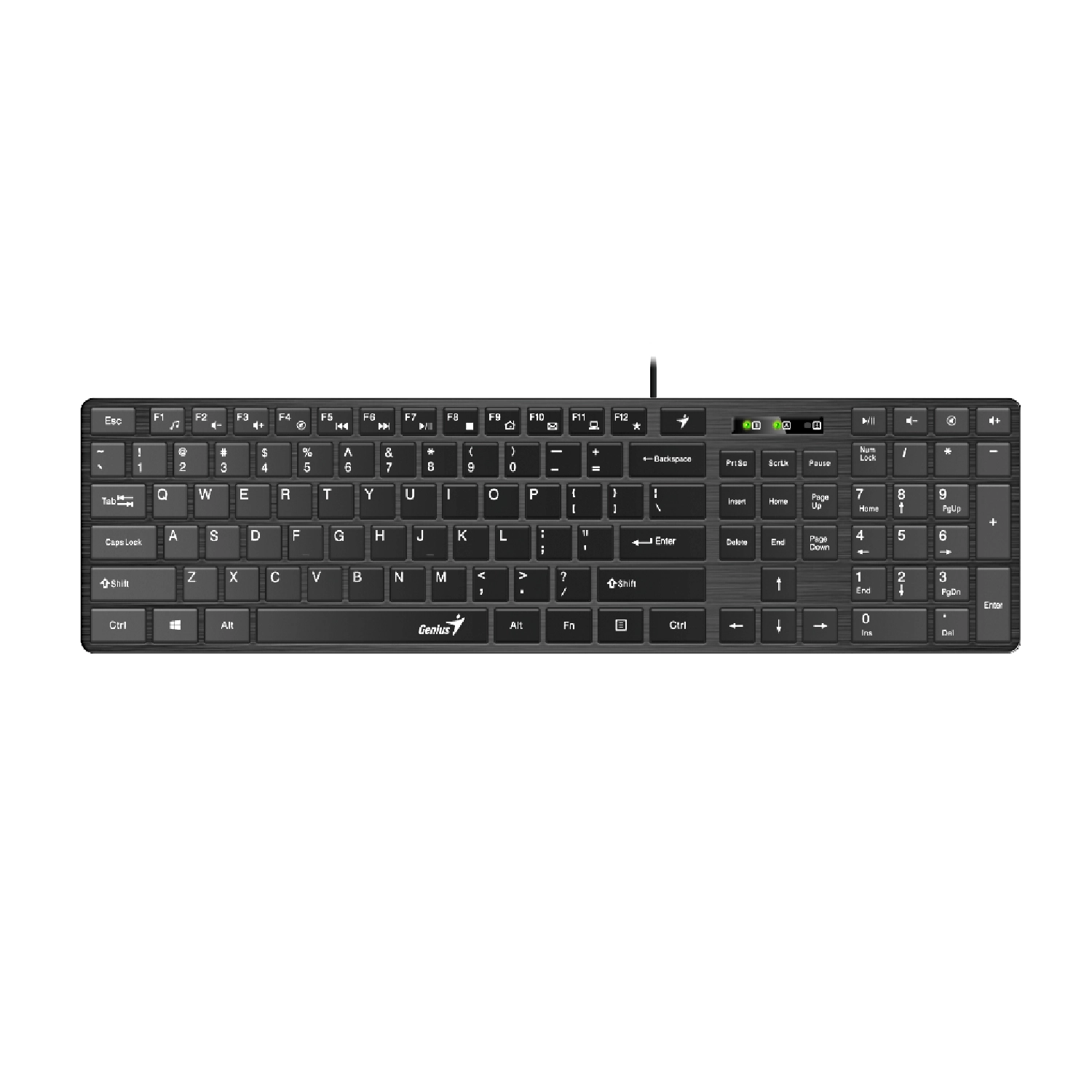 Teclado USB SlimStar 126 GENIUS 31310017401