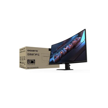 Monitor Giga 27" Edge Curvo HD GS27FC 180hz 1ms GIGABYTE GS27FC