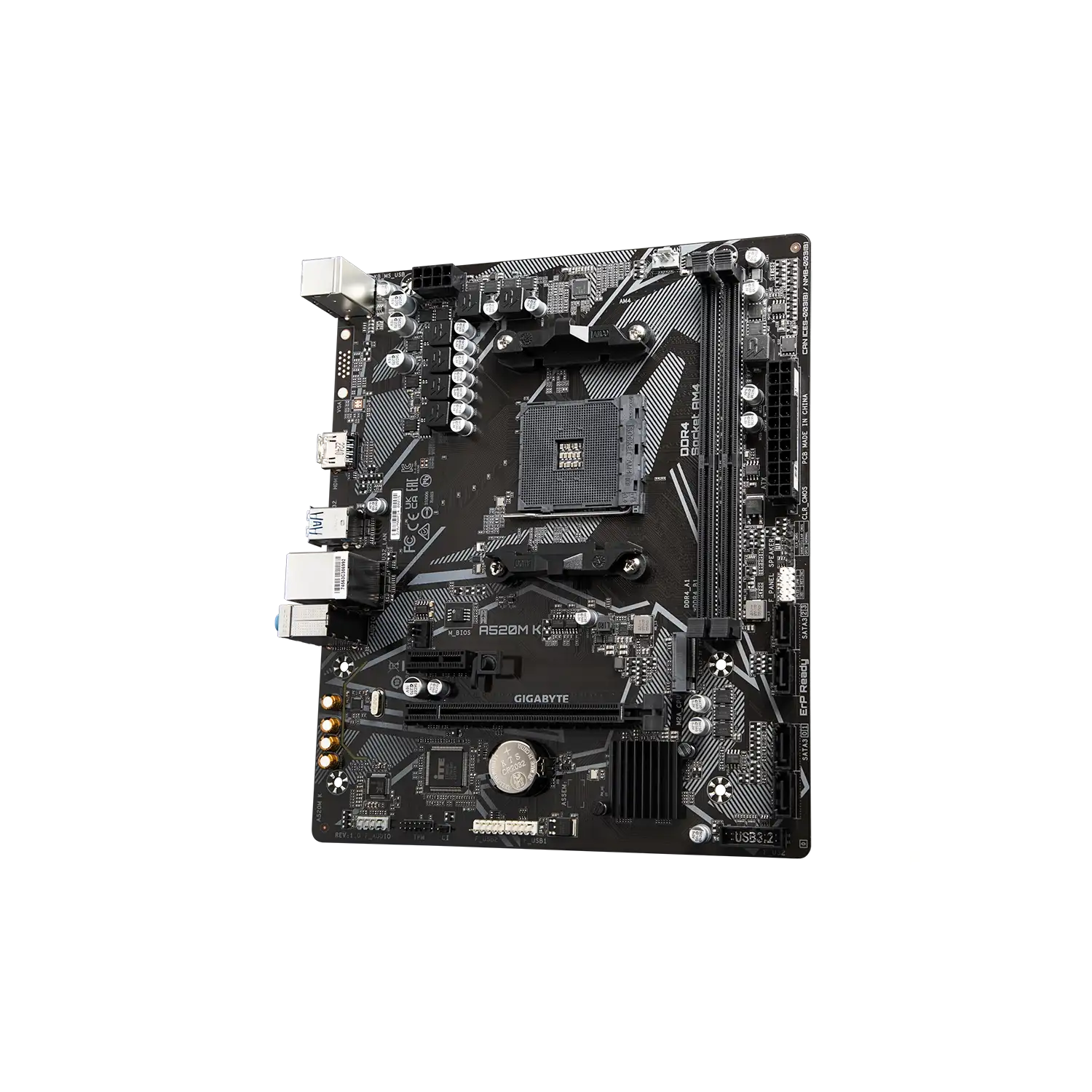 Motherboard GIGABYTE A520M K V2 AM4 DDR4 GIGABYTE A520M K V2 -4