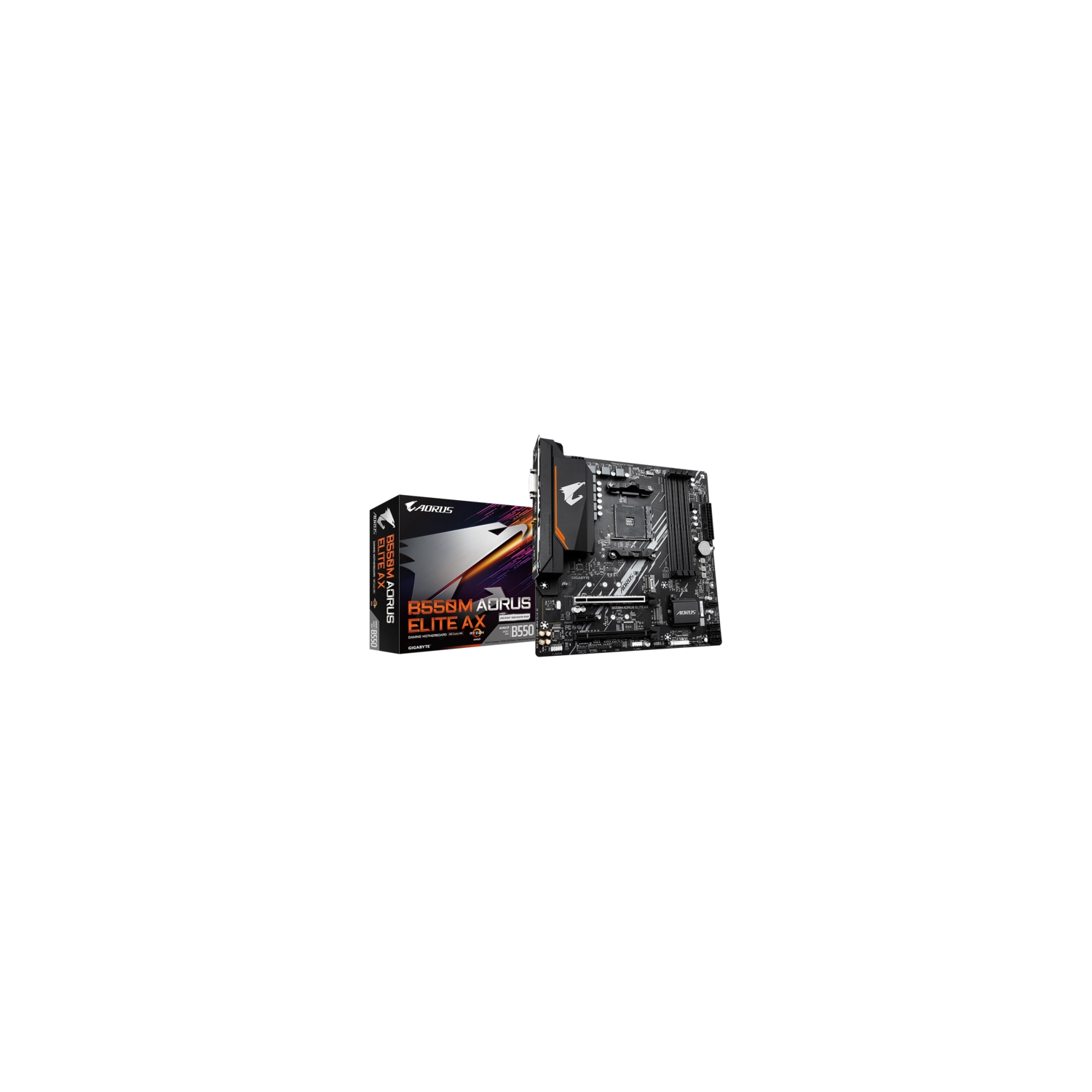 Motherboard (AM4) GIGABYTE B550M AORUS ELITE AX GIGABYTE B550M AORUS ELITE AX