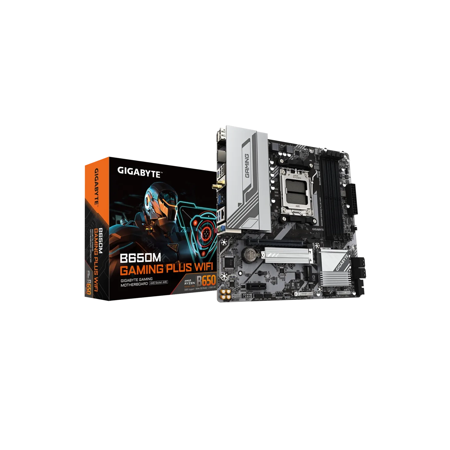 Motherboard (AM5) GIGABYTE B650M GAMING PLUS WIFI GIGABYTE B650M GAMING PLUS WIFI
