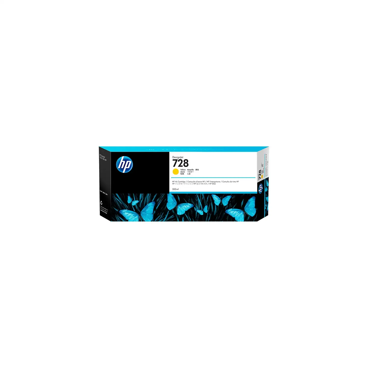 Cartucho de Tinta Plotter HP 728 Amarillo HP F9K15A -2