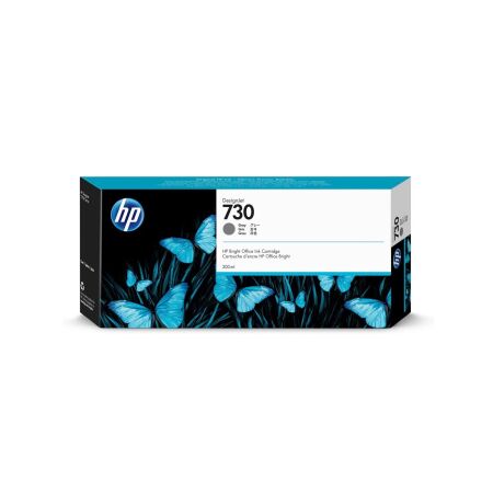 Cartucho de tinta 730 Plotter Gris 300ml HP P2V72A