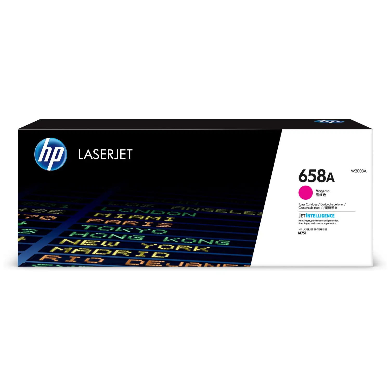 Cartucho de tóner original HP LaserJet 658A magent HP W2003A