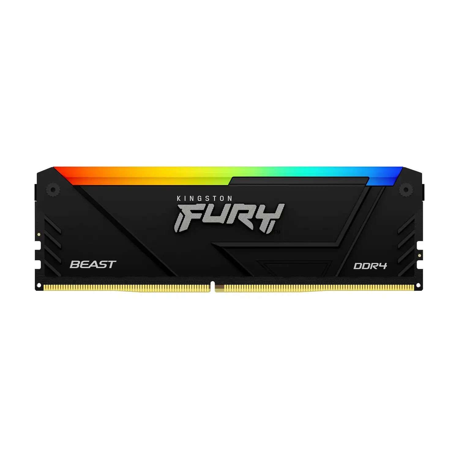 Memoria PC Fury DDR4 8GB 3600MHz Beast RGB Negra KINGSTON KF436C17BB2A/8