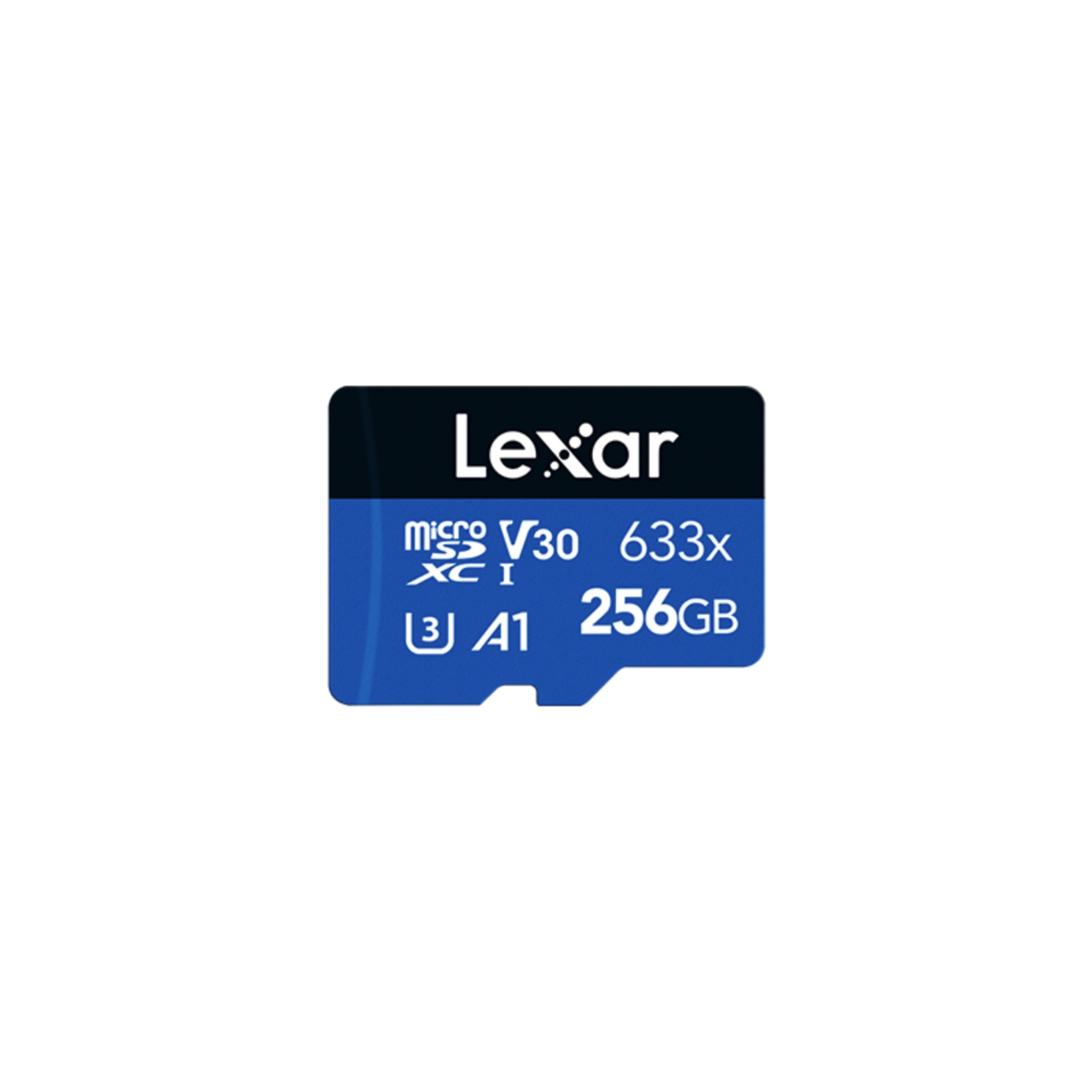 Tarjeta microSDXC Lexar  633x  256GB UHS-I C10 LEXAR LSDMI256BBNL633A