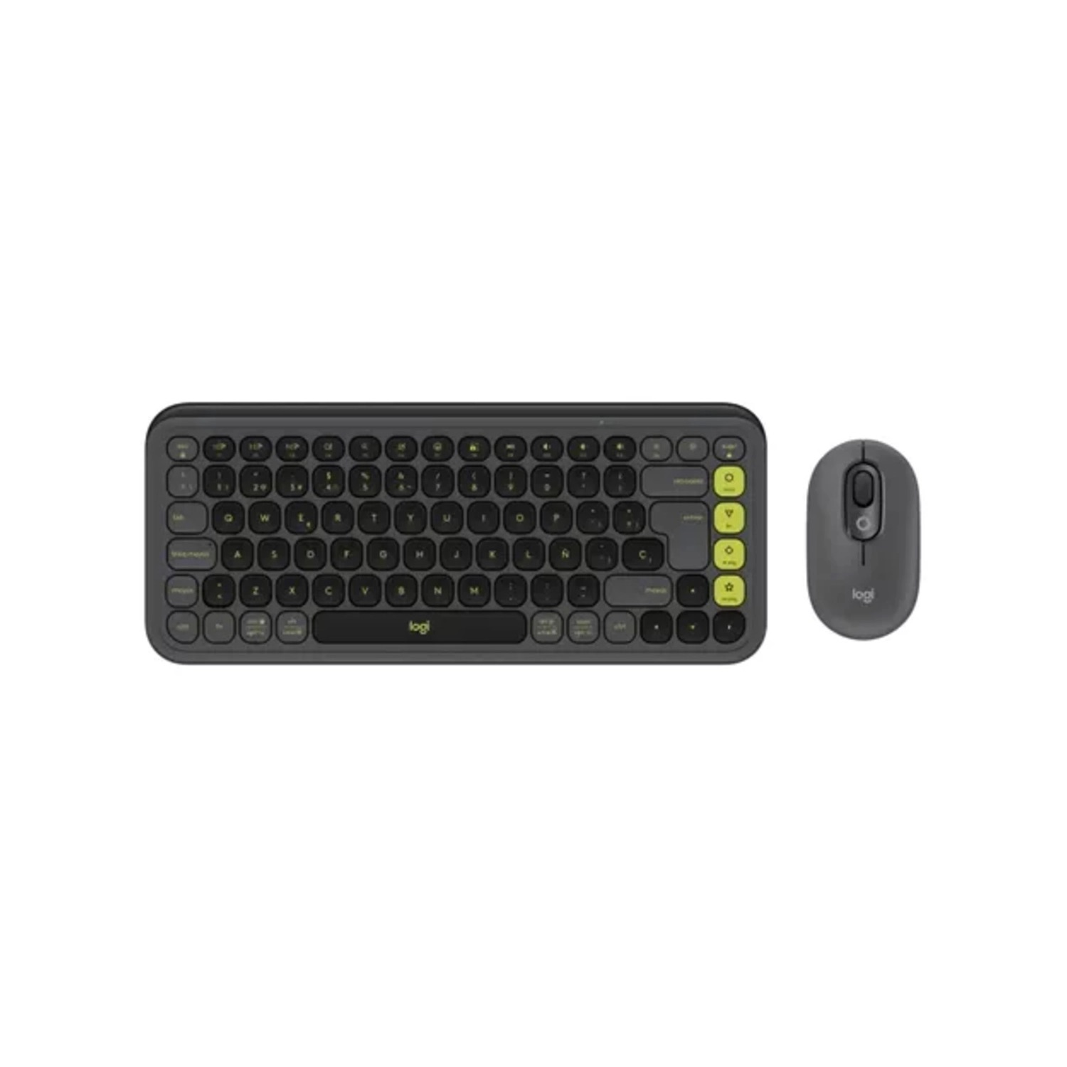 Combo Inalámbrico Logitech POP Icon Negro LOGITECH 920-013052
