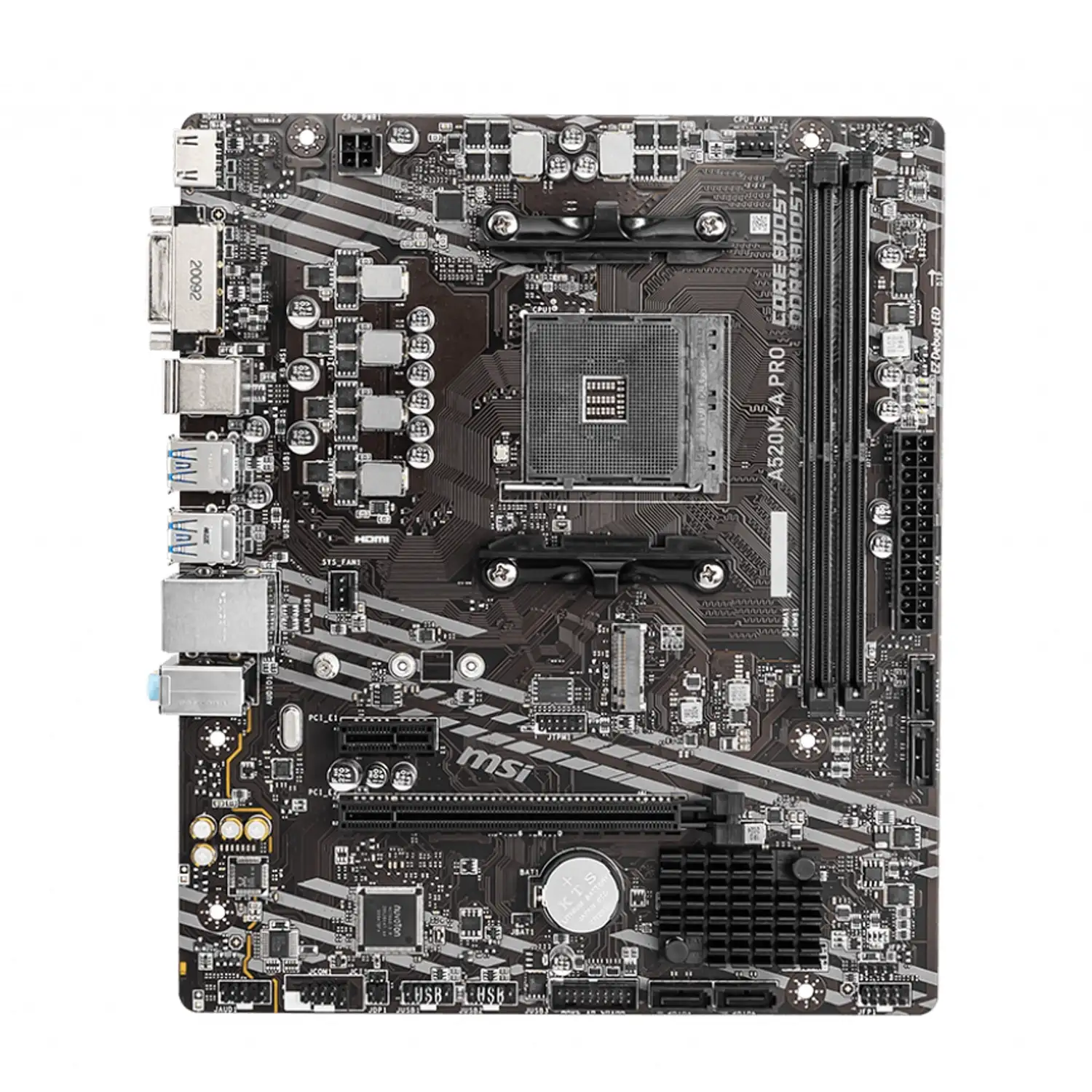 Mother MSI A520M-A PRO (AM4) (Ryzen 5000 ready) MSI 911-7C96-012 -3