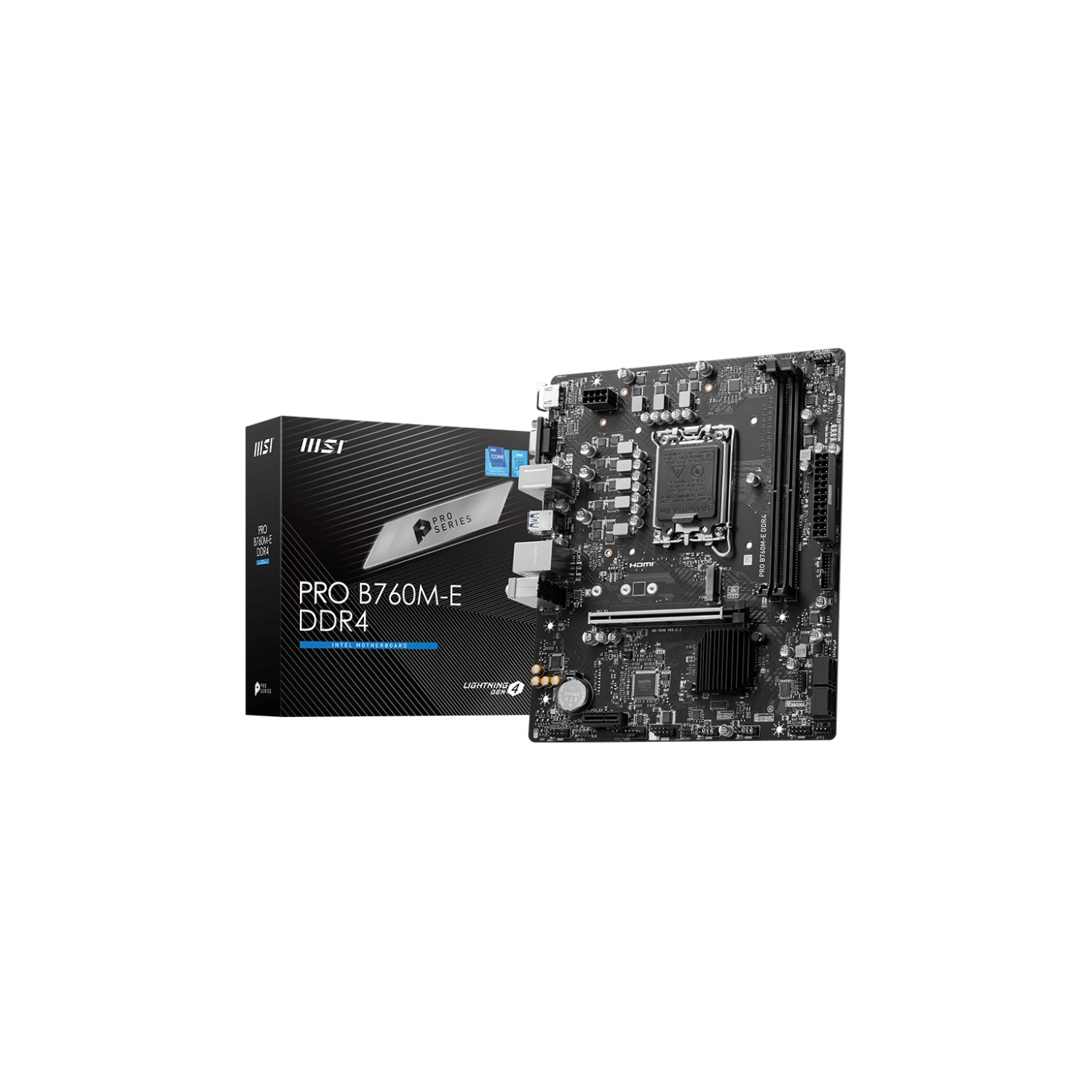 Motherboard MSI PRO B760M-E DDR4 (LGA1700) MSI PRO B760M-E DDR4