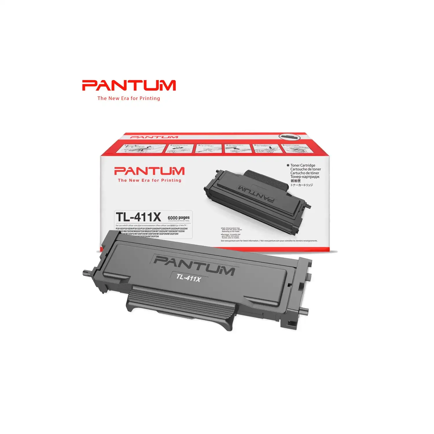 Tóner PANTUM TL-411X Negro PANTUM TL-411X