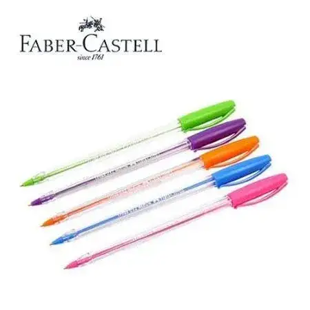 Bolígrafo Faber Castell Trilux 032 Rosa x unidad