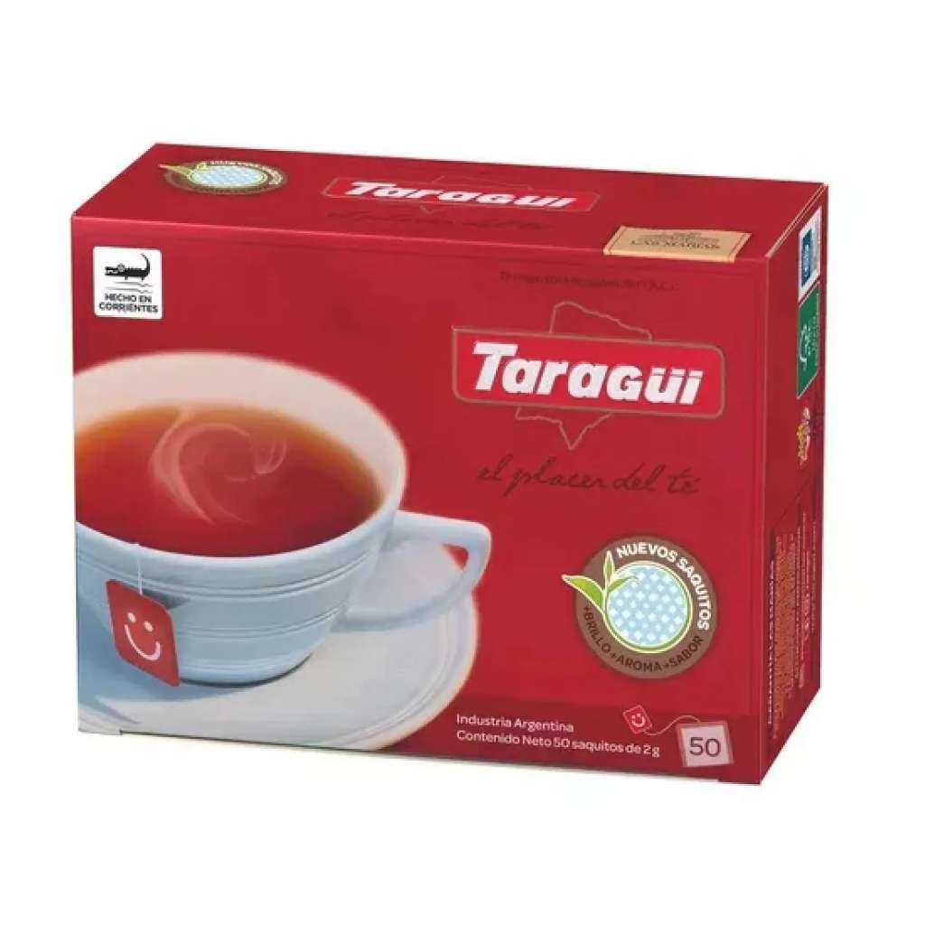 Te Taragui Clásico x 50 saquitos Negro -2