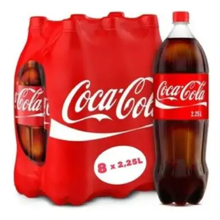 Gaseosa Coca Cola Original 2,25lts Pack x 8