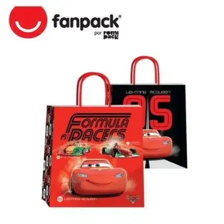 Bolsa de papel Neo Pack Cars 14x08x20cm Racers