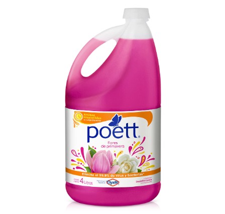 Limpiador Poett Primavera 4 lts -1