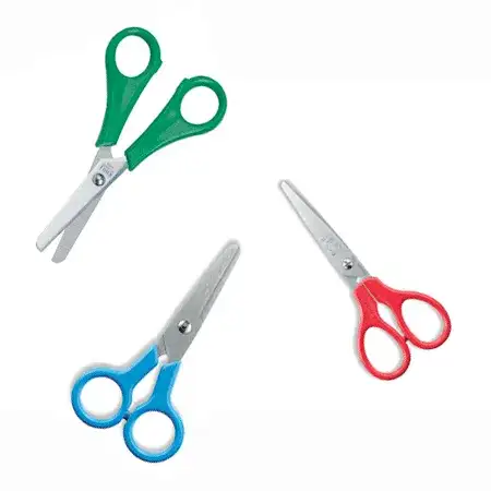 Tijera Pizzini Escolar 11 cm punta redonda
