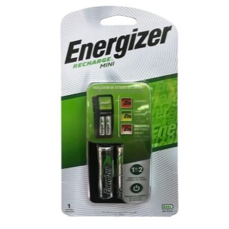 Cargador De Pilas Aa/Aaa Energizer Mini para 2 pilas