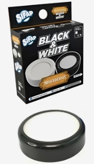 Mojadedo Sifap Plastico Black And White -1