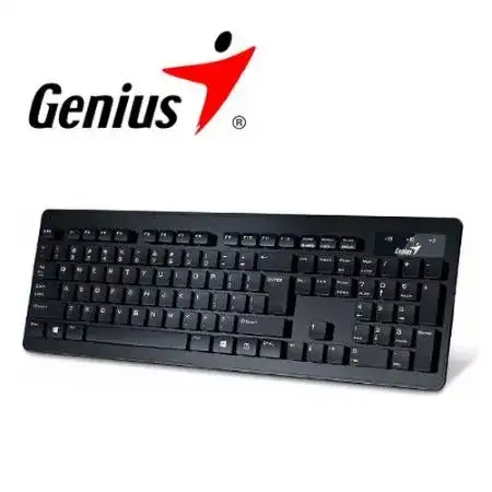 Teclado Genius Slimstar 130 USB Negro
