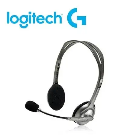 Auricular Logitech H110 Gris Con Micrófono