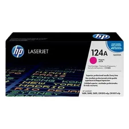 Tóner HP 124A Magenta Laserjet 2600, 2602, 2604