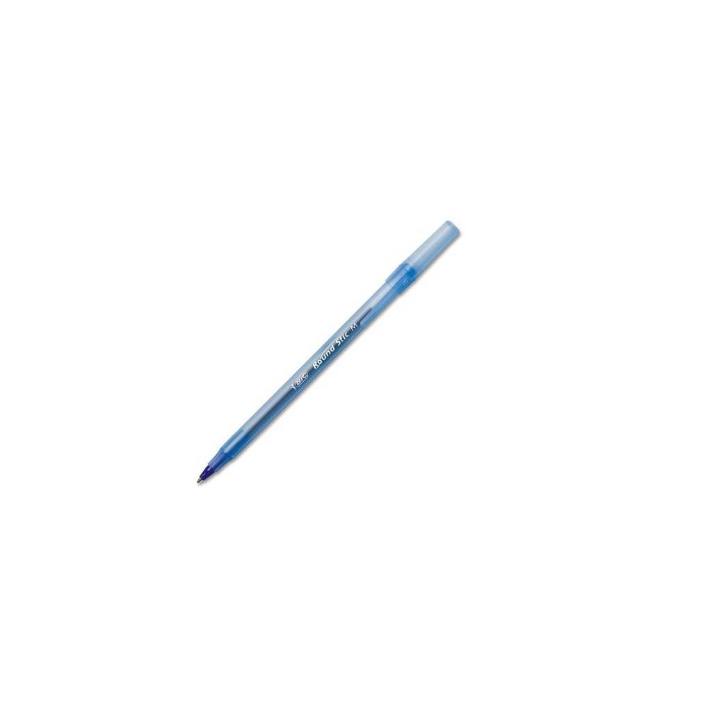 Bolígrafo Bic Round Stic 1mm Azul x unidad