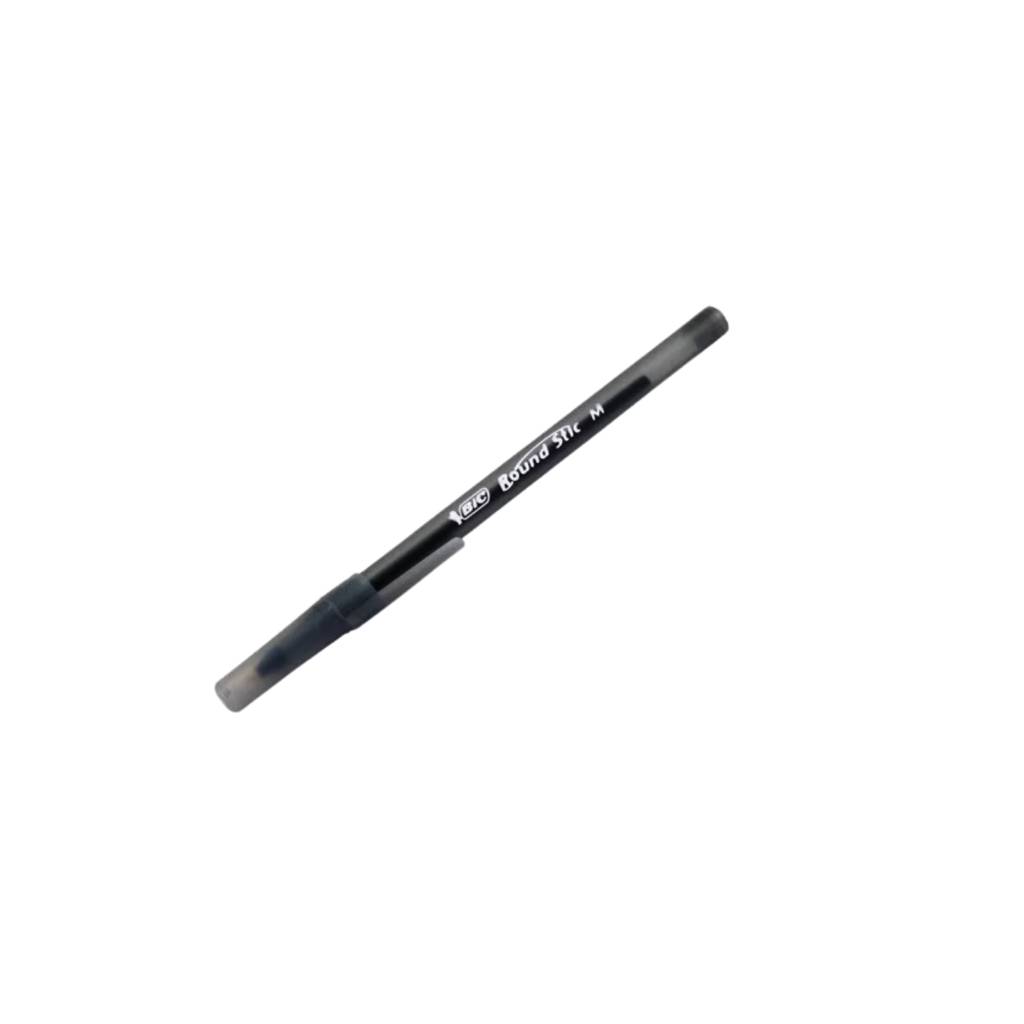 Bolígrafo Bic Round Stic 1mm Negro x unidad