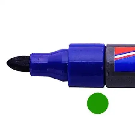 Marcador Edding 350 -250 Pizarra Punta redonda 1,5-3,0mm Verde Recargable -3