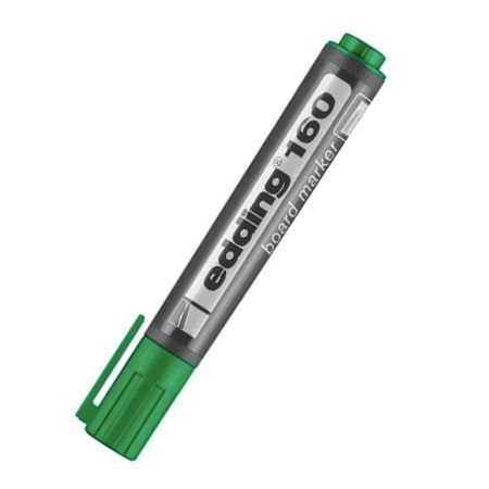 Marcador Edding 160 Pizarra Punta redonda 1,5-3,0mm Verde -4