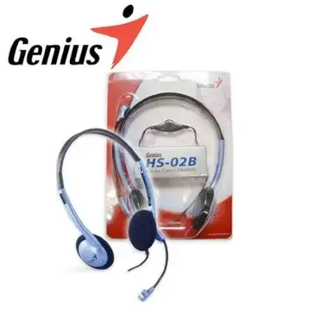 Auricular & Mic Genius Azul HS-02B