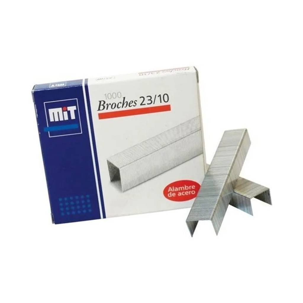 Broches Mit Abrochadora Nro 23/10 caja x 1000 -2