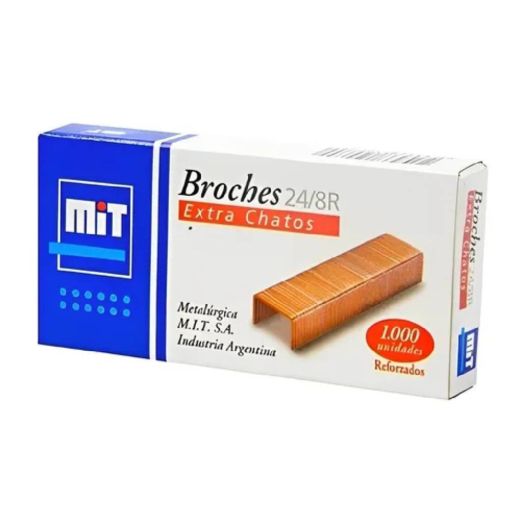 Broches Mit Abrochadora Nro 24/8R caja x 1000 -2